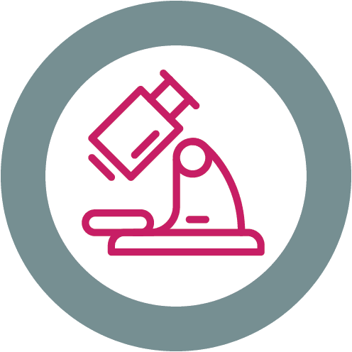 Internal Medicine Microscope Icon Internal Medicine Microscope Icon